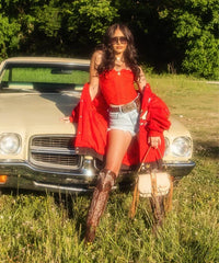 Wrangler Western Fringe Shoulder Bag