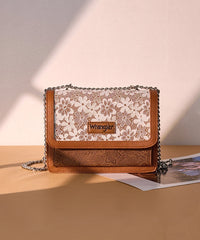 Wrangler Vintage Petal Floral Chain Shoulder Bag