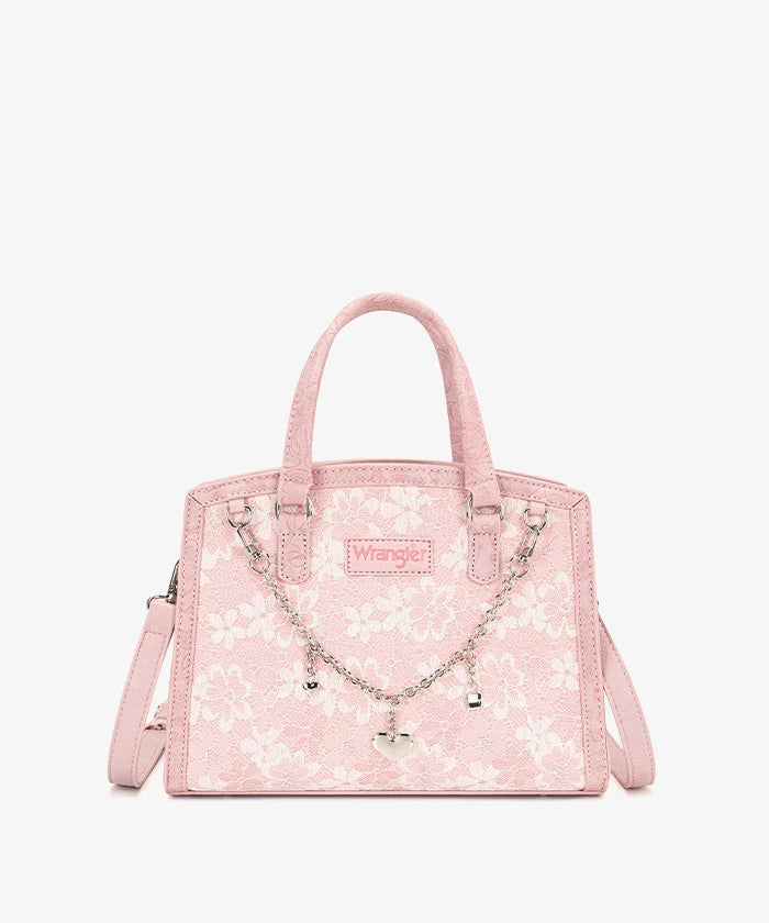 Wrangler Western Chic Lace Tote Bag