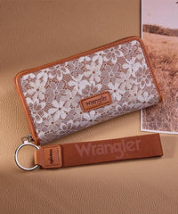 Wrangler Vintage Lace Floral Wallet