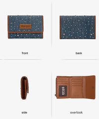 Wrangler Rhinestone Trifold Wallet