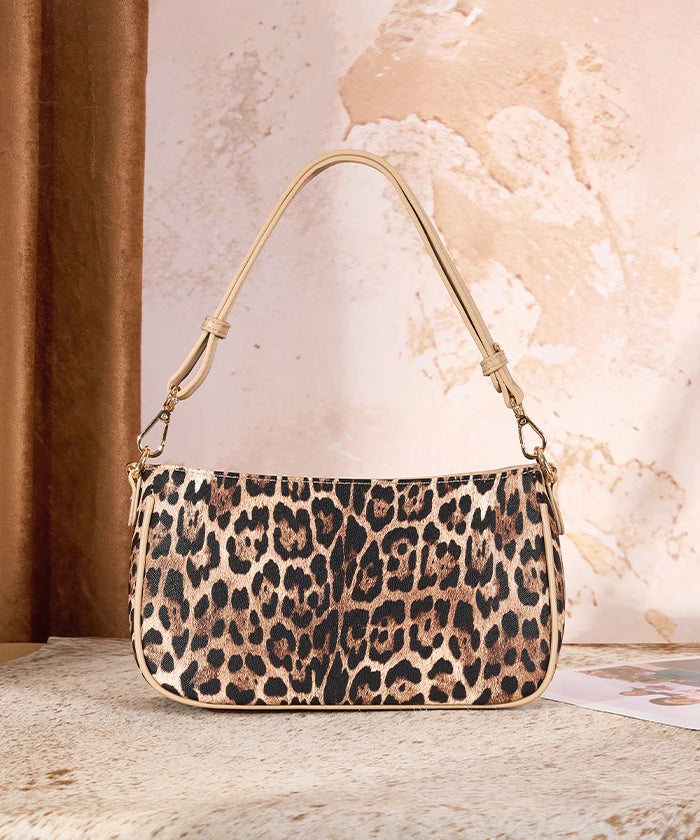 Wrangler Leopard Print Shoulder Bag in LP