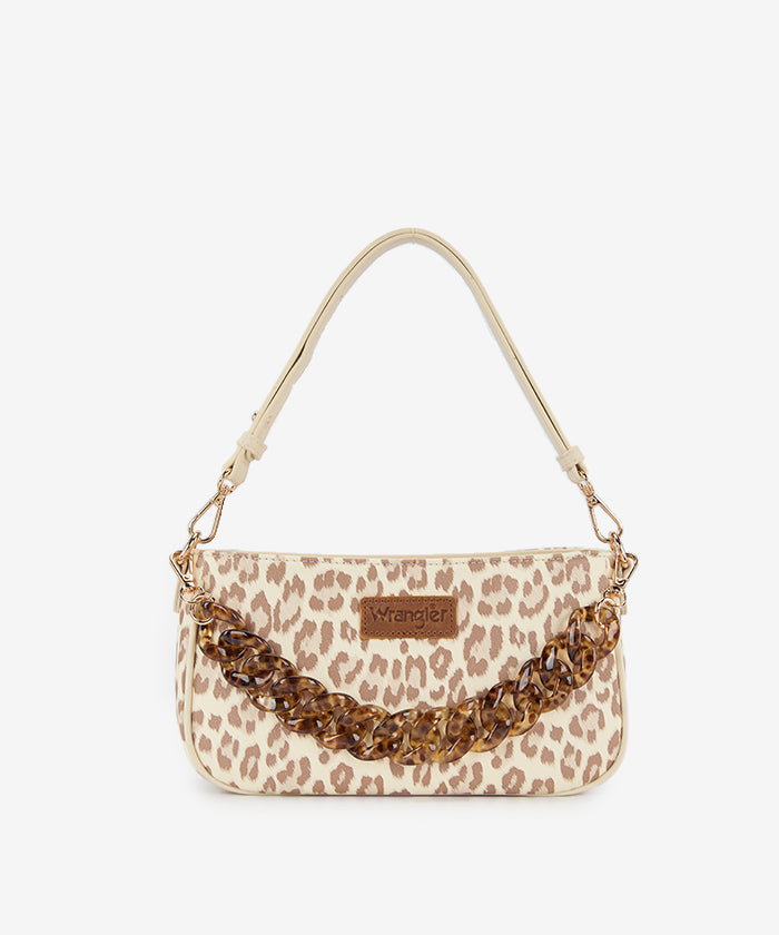 Wrangler Leopard Print Shoulder Bag