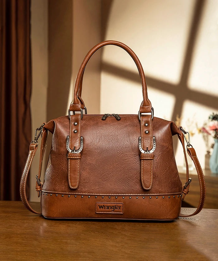Wrangler Western Satchel Bag in BR