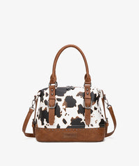 Wrangler Western Satchel Bag in COW-BR