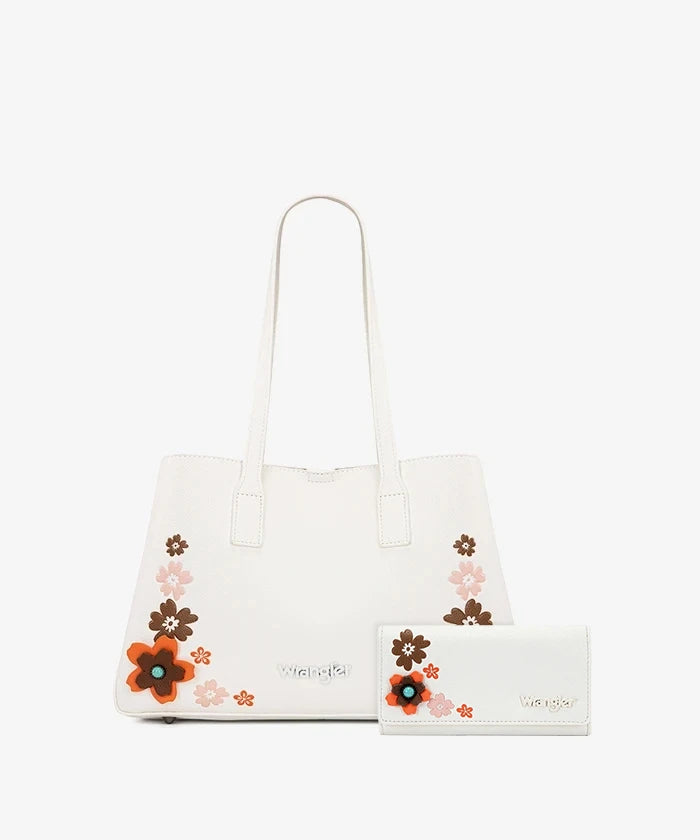 Wrangler 3D Floral Tote Bag