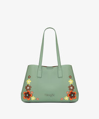 Wrangler 3D Floral Appliqués Tote Bag in GN