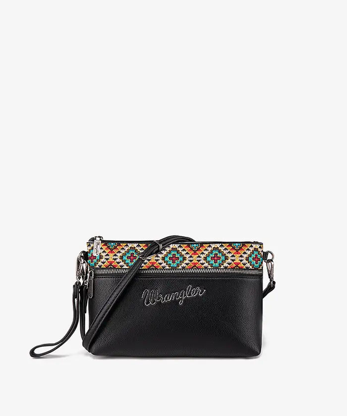 Wrangler western crossbody bag in BK