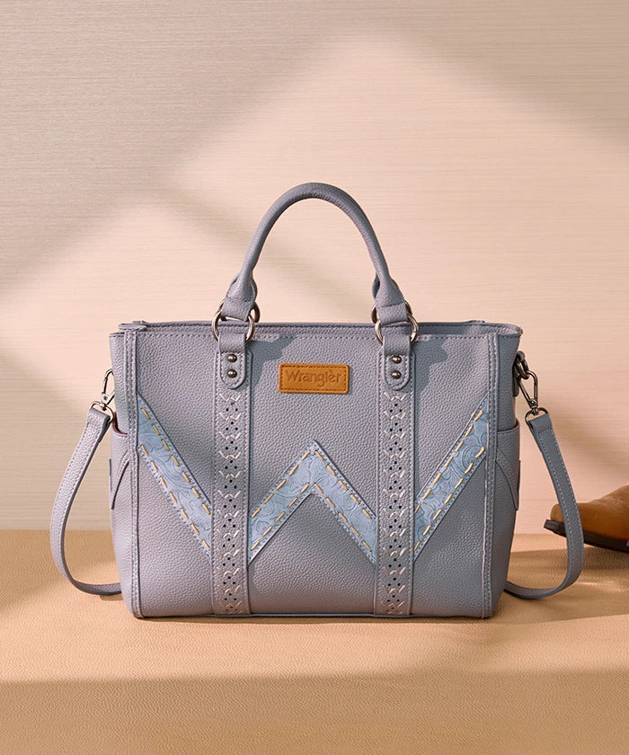 Wrangler Stitch Tote Bag in Jean