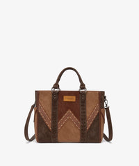 Wrangler Stitch Tote Bag in Brown