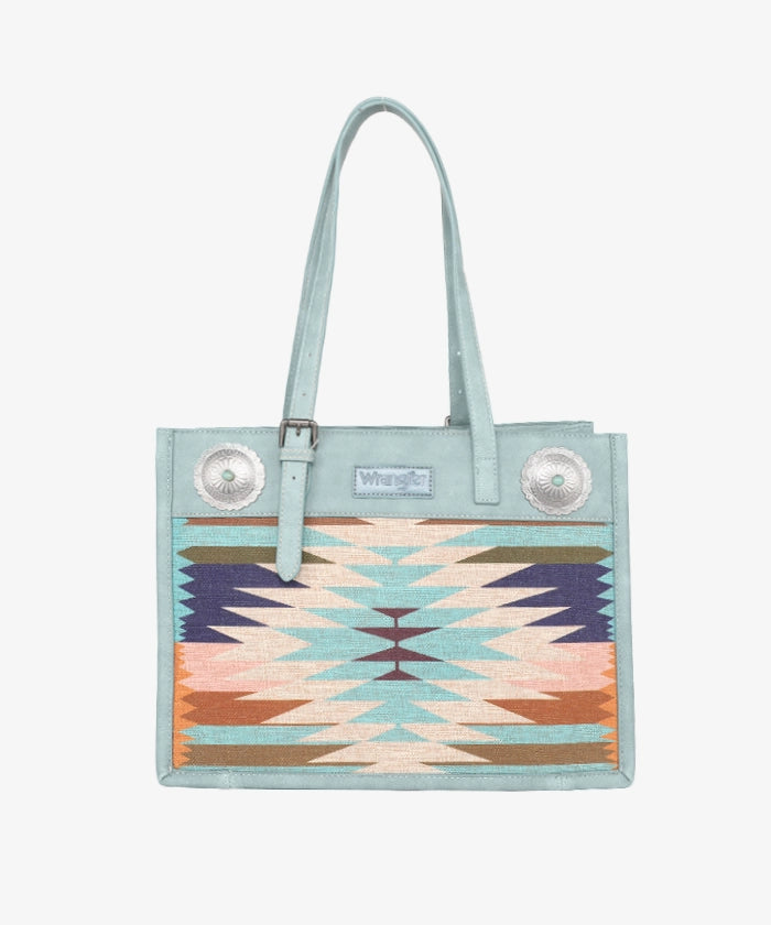 Wrangler_Southwestern_Art_Print_Tote_Turquoise