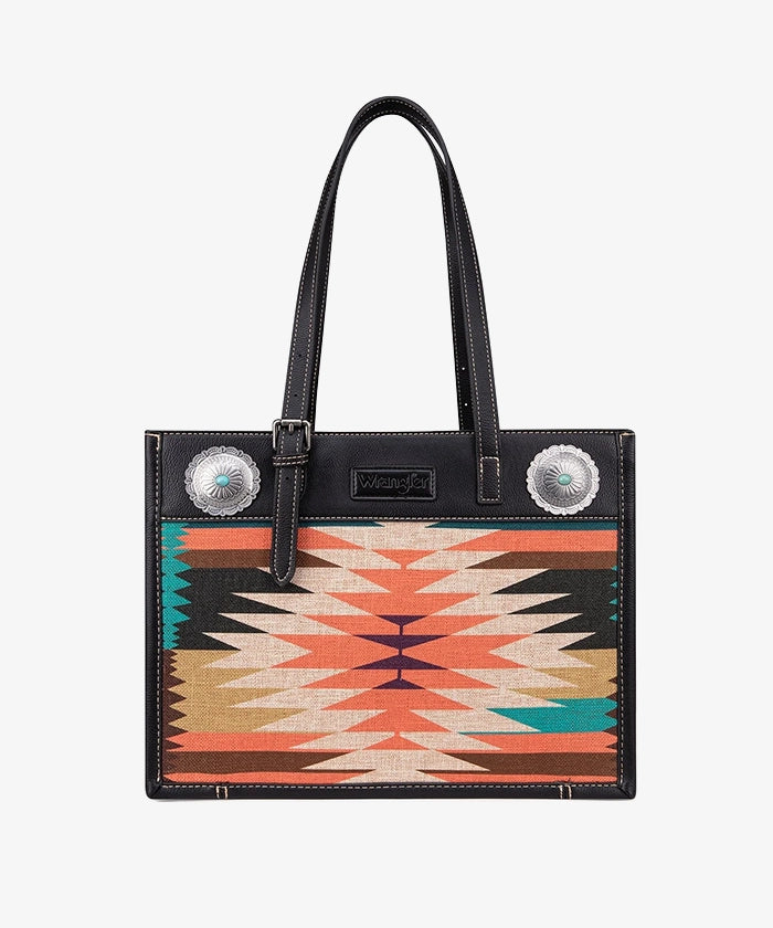 Wrangler_Southwestern_Art_Print_Tote_Black