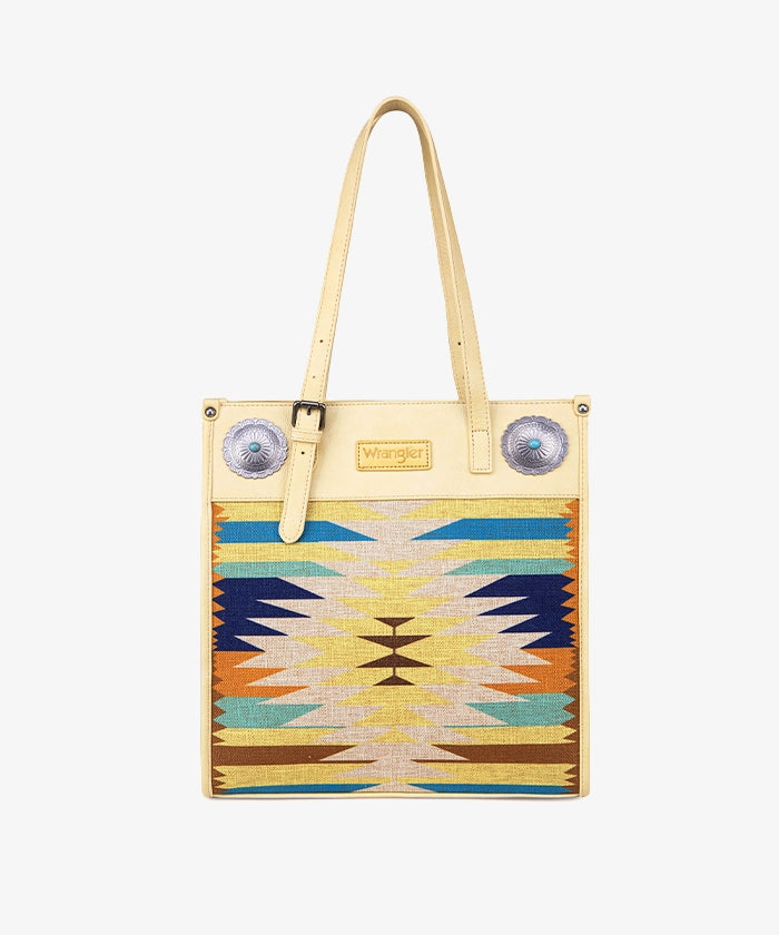 Wrangler_Aztec_Print_Concealed_Carry_Purse_Tan