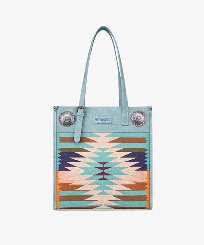 Wrangler_Aztec_Print_Concealed_Carry_Purse_Turquoise