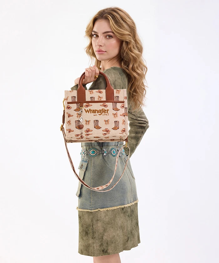 Wrangler Canvas Tote Bag in TN