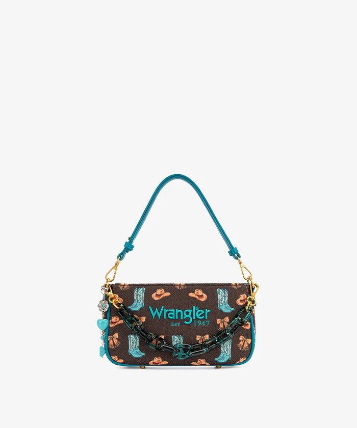 Wrangler Western Baguette Shoulder Bag in CF
