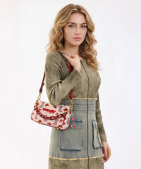 Wrangler Western Baguette Shoulder Bag in PK