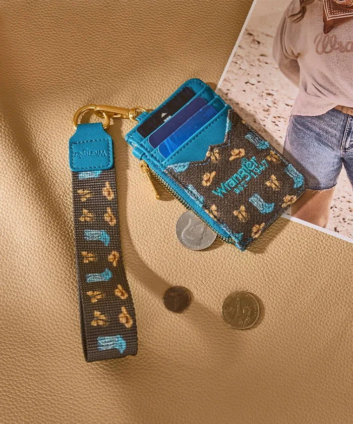 Wrangler Western Wristlet Cardholder in CF