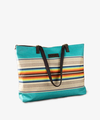 Wrangler Southwestern Canvas Tote Bag - Montana West World