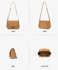 Wrangler Studded Faux-Suede Crossbody Bag
