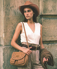 Wrangler Studded Faux-Suede Crossbody Bag
