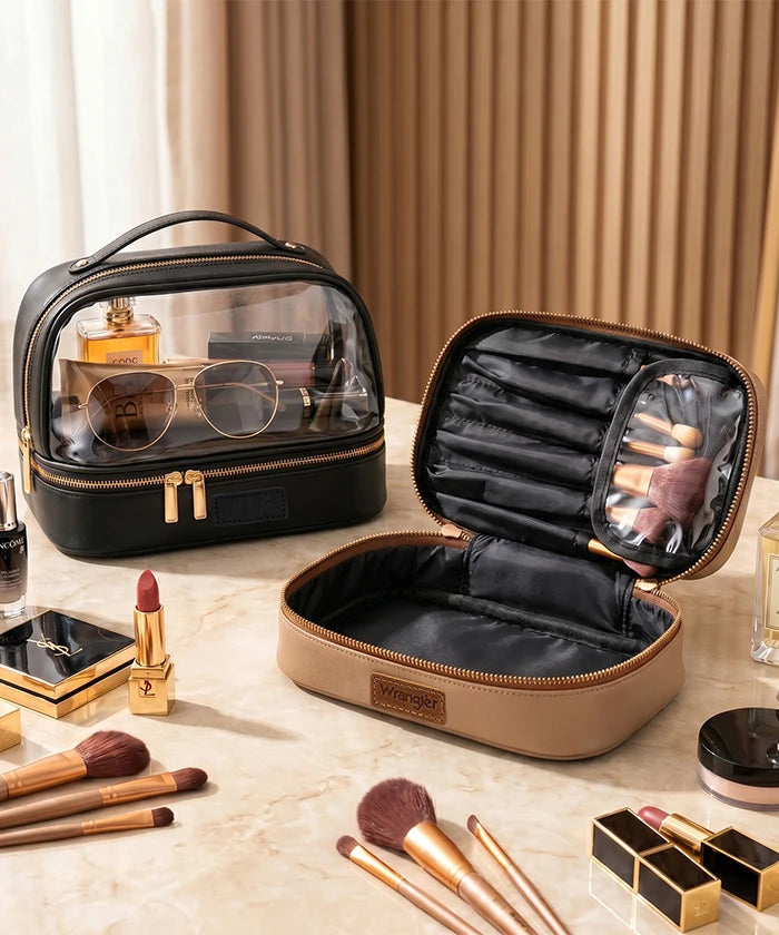 Wrangler Clear Makeup Bag
