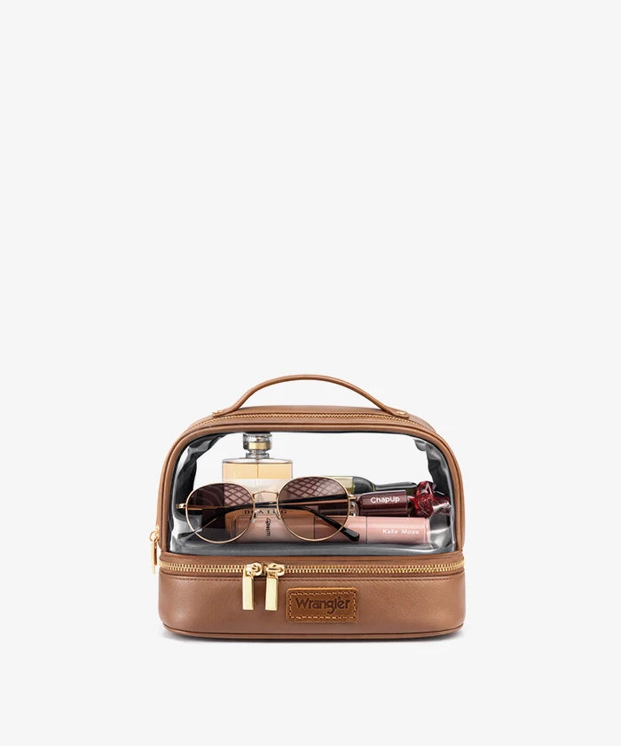Wrangler Clear Makeup Bag