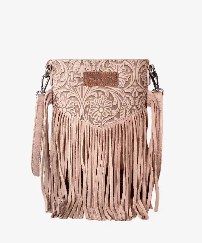 Montana West Tooled Fringe Crossbody - Montana West World