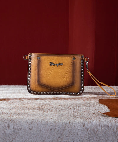 Wrangler Rivets Studded Crossbody Bag