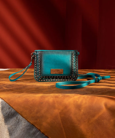 Wrangler Rivets Studded Crossbody Bag