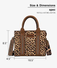 Wrangler Leopard Printed Tote Bag