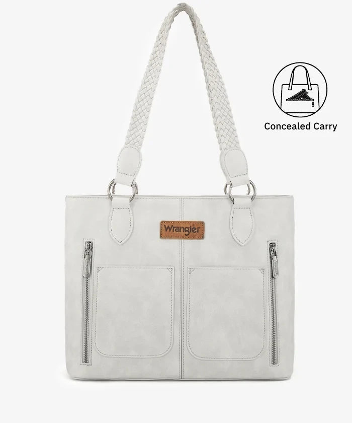 Wrangler Whipstitch Pocket Carry Tote