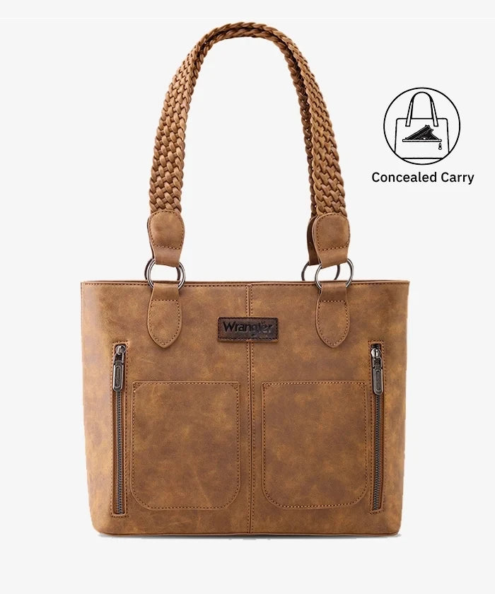 Wrangler Whipstitch Pocket Carry Tote