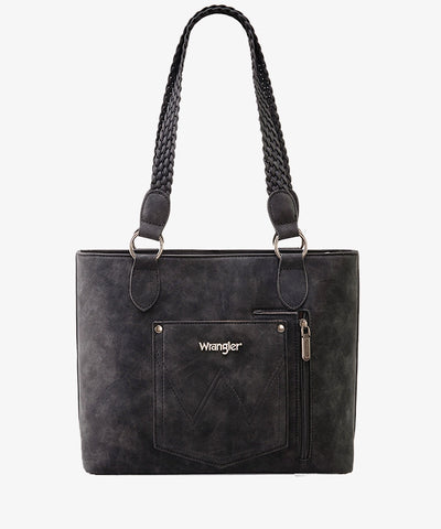 Wrangler Whipstitch Pocket Carry Tote - Montana West World