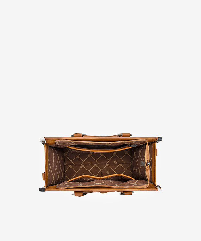 Wrangler Print Whipstitch Concealed Carry Tote Bag