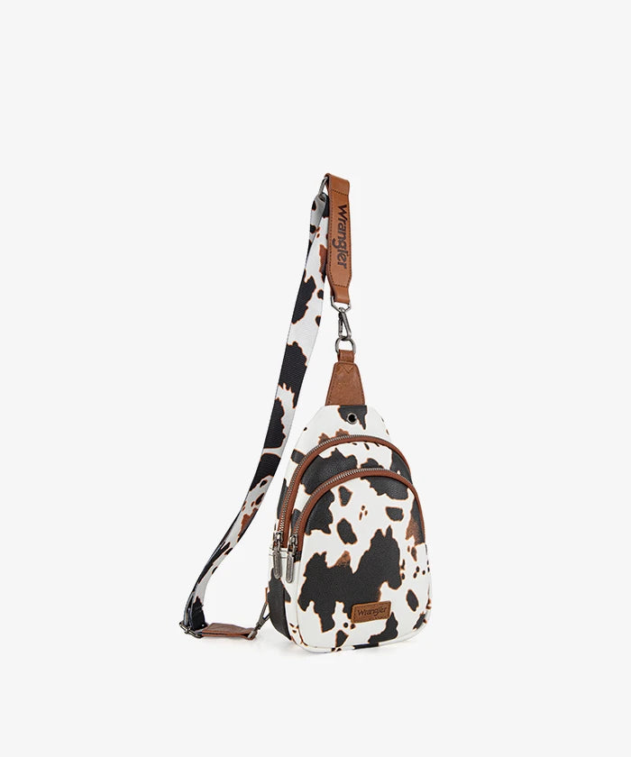 Wrangler Dual Zippered Sling Bag