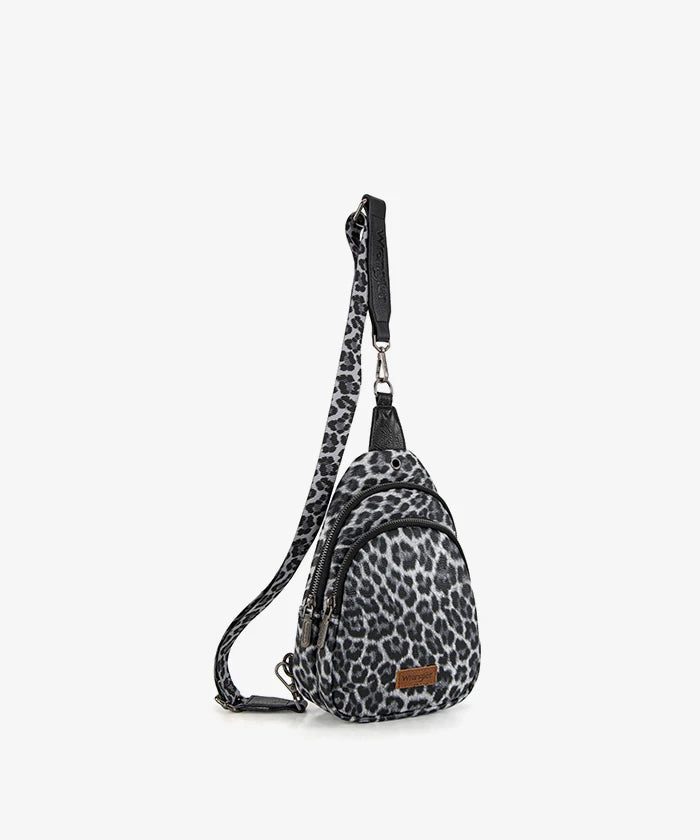 Wrangler Dual Zippered Sling Bag