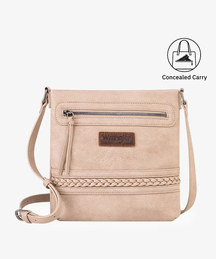 Wrangler Zippered Cross Stitch Crossbody