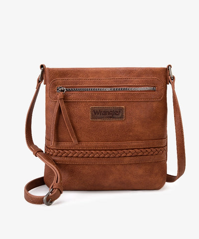 Wrangler Zippered Cross Stitch Crossbody - Montana West World