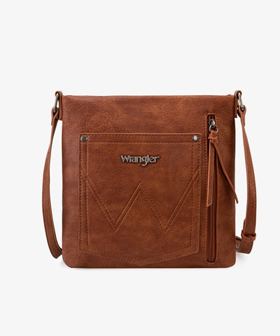 Wrangler Zippered Cross Stitch Crossbody - Montana West World