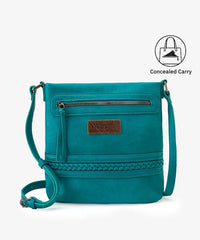Wrangler Zippered Cross Stitch Crossbody
