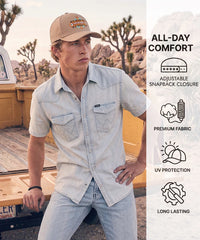 Wrangler Western Streetwear Hat in KH