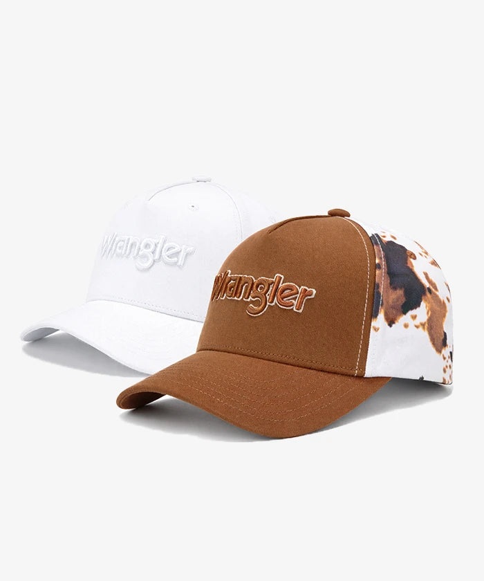 Wrangler Classic Western Trucker Hat in Brown