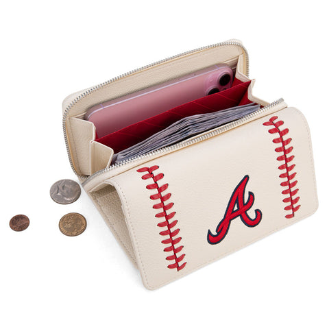 MLB Atlanta Braves Leather Wallet