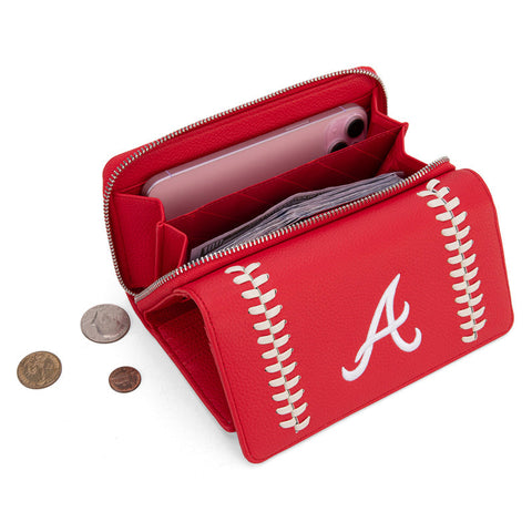 MLB Atlanta Braves Leather Wallet