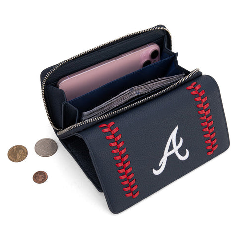 MLB Atlanta Braves Leather Wallet