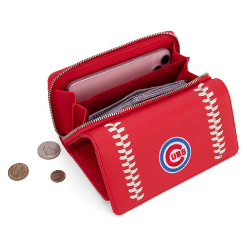 MLB Chicago Cubs Leather Wallet