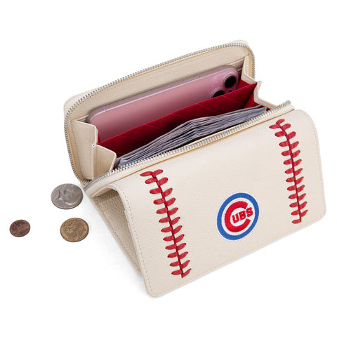 MLB Chicago Cubs Leather Wallet