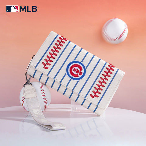 MLB Chicago Cubs Leather Wallet