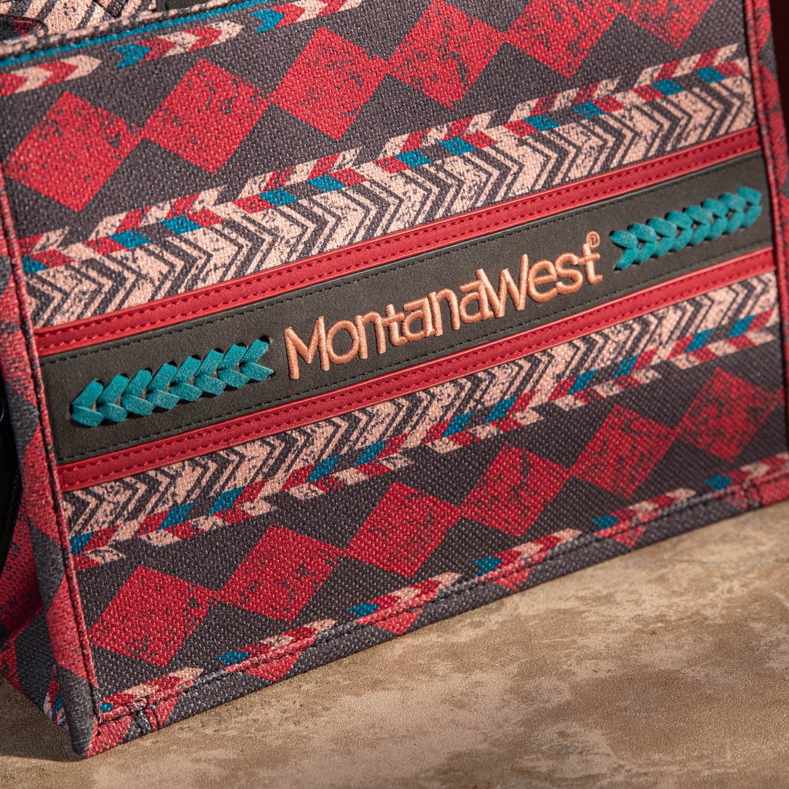 Montana West Southwestern Print Crossbody Tote Bag - Montana West World